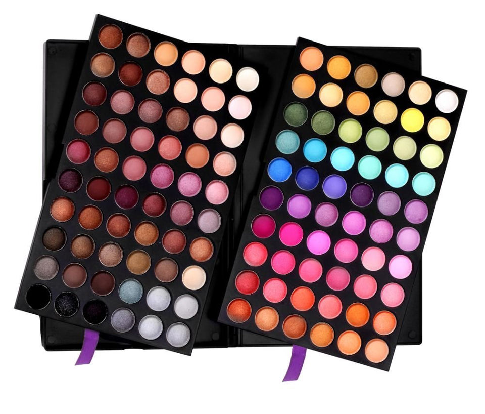 Sebami Sombras para Ojos, 120 Colores Paleta de Sombra de Ojos Paleta de Maquillaje Kit Set Profesional Sombra de Ojos