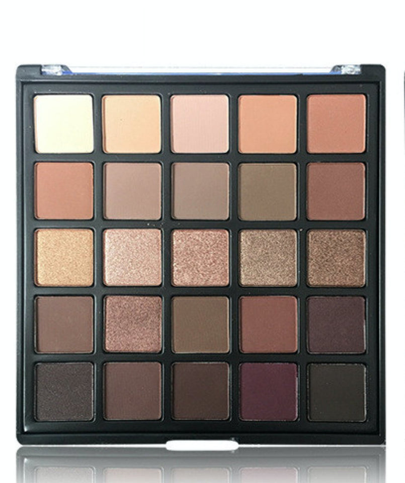 Makeupbox Paleta de Sombras Master Palette 25 Eyeshadow Sombras Altamente Pigmentadas Linea Profesional (Multicolor)